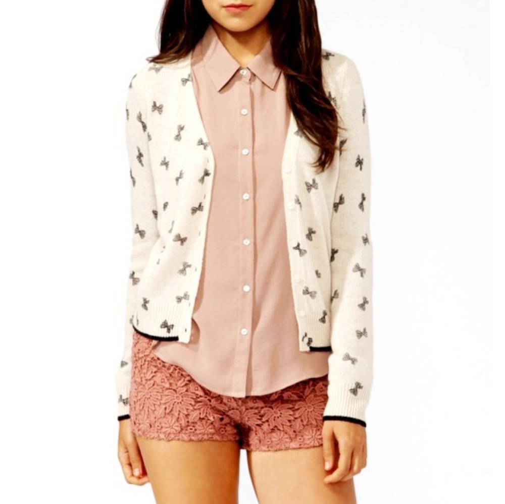 Bow Cardigan